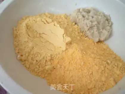 Make Cake-cooked yellow fish step 2