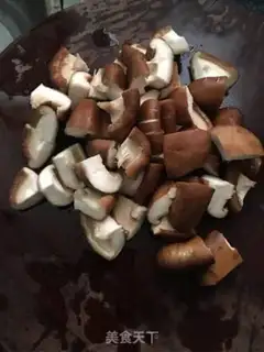 Make The mushroom ribs step 1