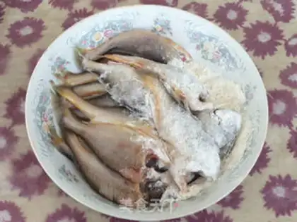 Make Cake-cooked yellow fish step 5