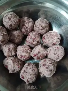 Make Red bean rice cake step 1