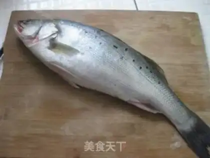 Make Family roasted bass step 1
