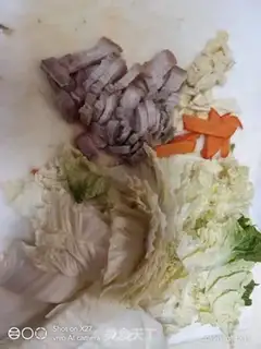 Make Soybean cabbage step 2