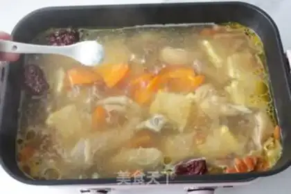 Make Party chicken soup step 6