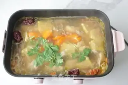 Make Party chicken soup step 7
