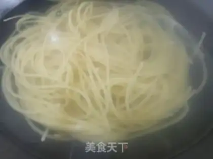 Make Curry chicken pasta step 6