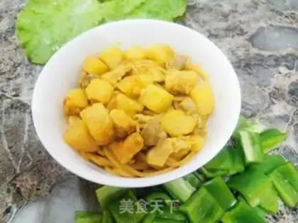 Make Curry chicken pasta step 9