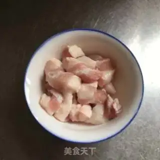 Make Five flowers and tofu step 1