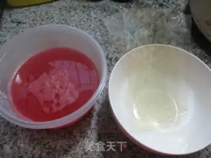 Make Watermelon pudding step 0