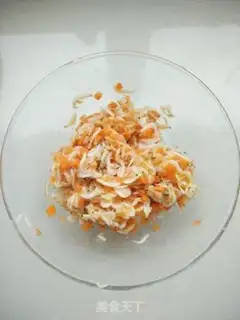 Make Fried shrimp radish pills step 4