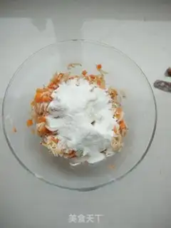 Make Fried shrimp radish pills step 5