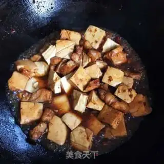 Make Five flowers and tofu step 6
