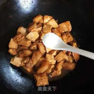 Make Five flowers and tofu step 7