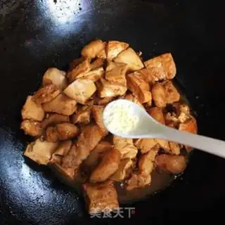 Make Five flowers and tofu step 8