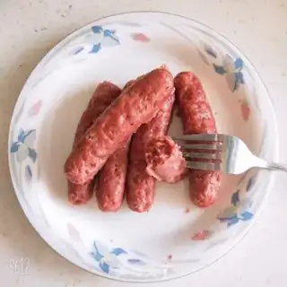 Make Garlic pork sausage step 9