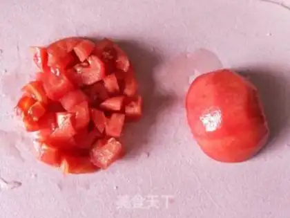 Make Tomato milk step 1