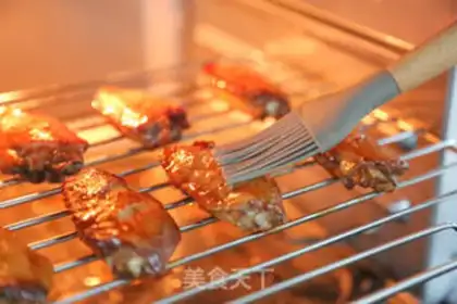 Make Honey roast chicken wings step 5