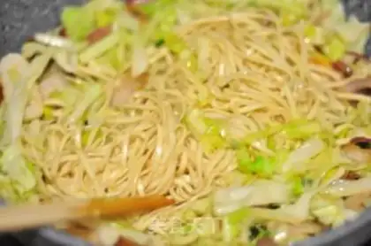 Make Japanese noodles step 5