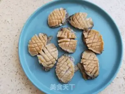 Make Garlic scallops step 3