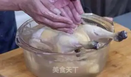 Make Hands tore chickens step 2