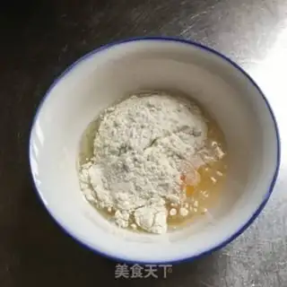 Make A souffled shrimp step 2