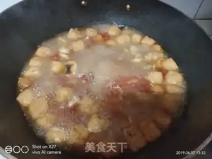 Make Mushroom shrimp soup step 2