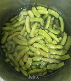 Make Salt-water beans step 3
