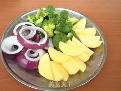 Make Black pepper steak step 2