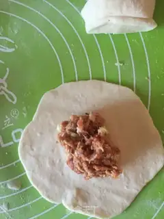 Make Fresh meat buns step 5
