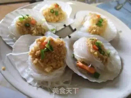 Make Garlic scallops step 6
