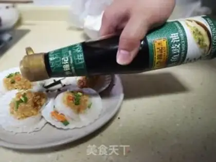 Make Garlic scallops step 7