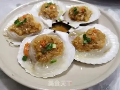 Make Garlic scallops step 9