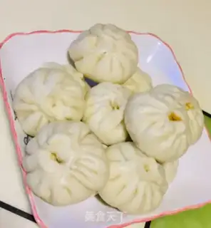Make Fresh meat buns step 9