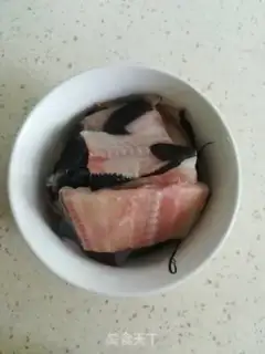Make Fish tofu soup step 1