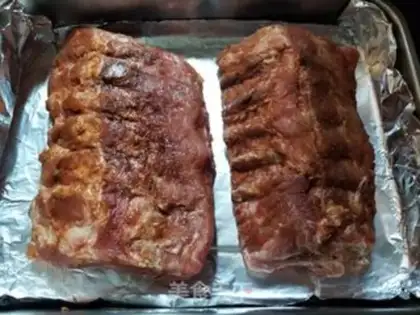 Make Secret sauce, roasted ribs step 1