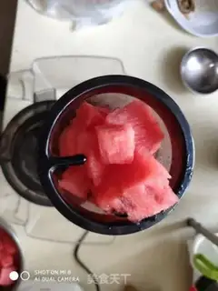 Make Watermelon juice step 2