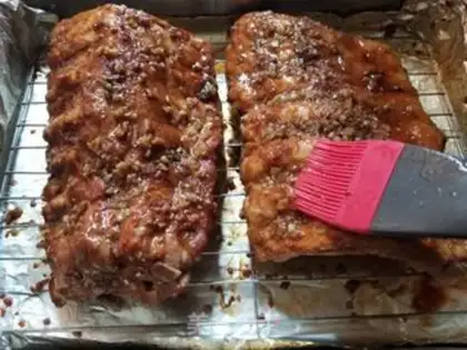 Make Secret sauce, roasted ribs step 8