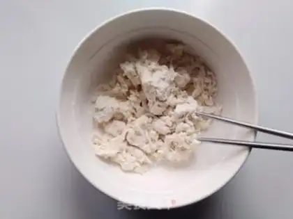 Make Onion cake step 1