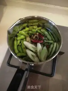 Make Salt-water beans step 3