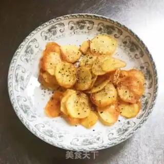 Make Pretzel potato chips step 5
