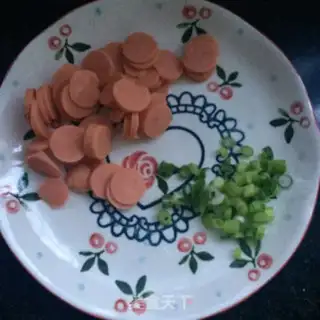 Make Ham chip eggcake step 2
