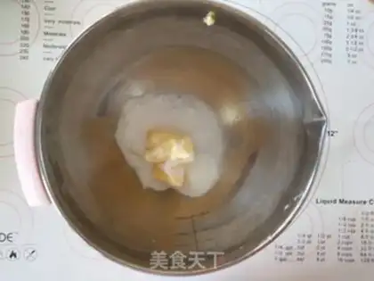 Make Coconut peanut souffle step 1