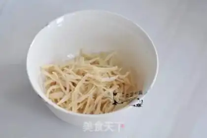 Make Chicken silk noodles step 3