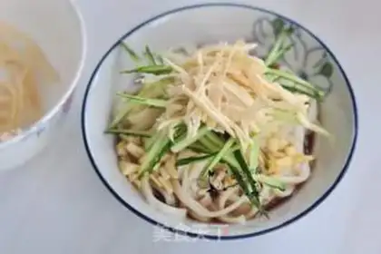 Make Chicken silk noodles step 6