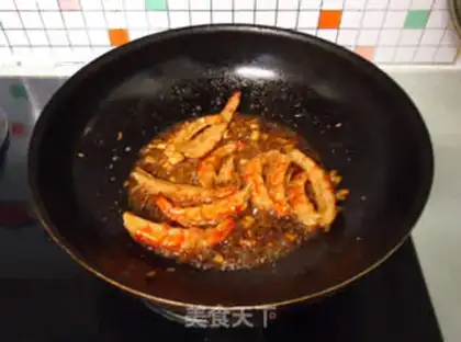 Make Shrimp-dried ace step 4