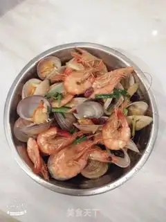Make Spicy seafood step 14