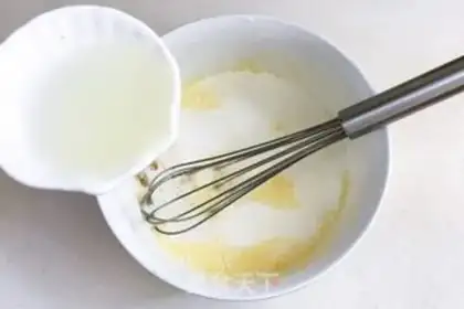 Make Black-sesame cake step 2