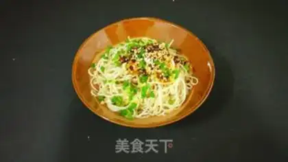 Make Hot dry noodles step 7