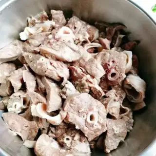 Make Spicy pig lungs step 0