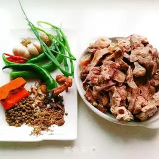 Make Spicy pig lungs step 1
