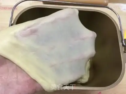 Make Cheese ham bread step 3